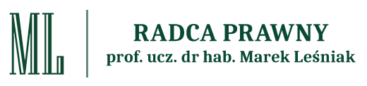 Radca prawny Marek Leśniak